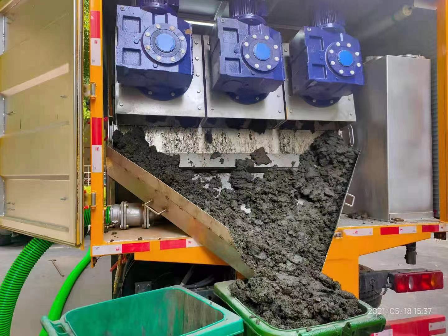 奈曼化粪池清掏城市维护站-泥浆净化干湿分离处理